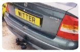Witter Towbar fitted to Vauxhall Astra